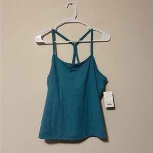 NWT Kohl's Teal Strappy Camisole